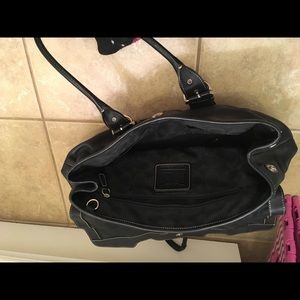 Coach leather bag